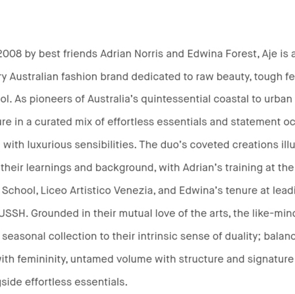 - AJE , Australia Leather 70's Inspired Leather Pocket Skirt NWT Sz 10 - Picture 8 of 14